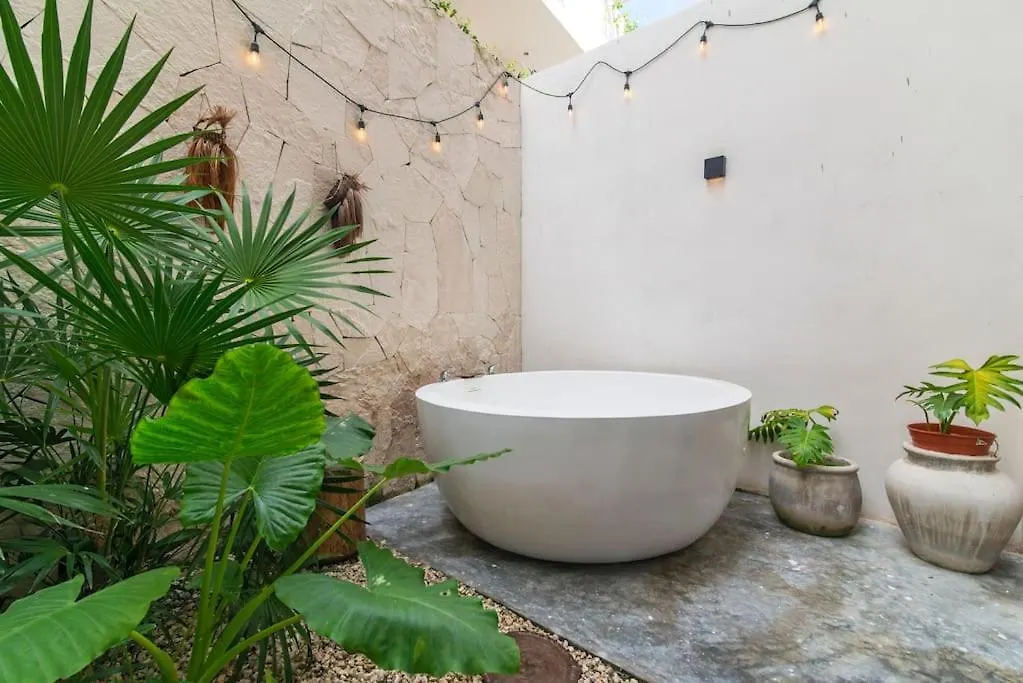 Condominio De Lujo En Tulum Con Jacuzzi Privado Апартаменты