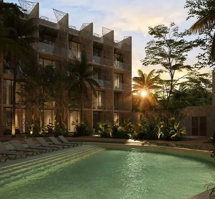 Condominio De Lujo En Tulum Con Jacuzzi Privado